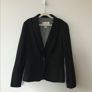 Banana Republic Classic Black Wool Blazer